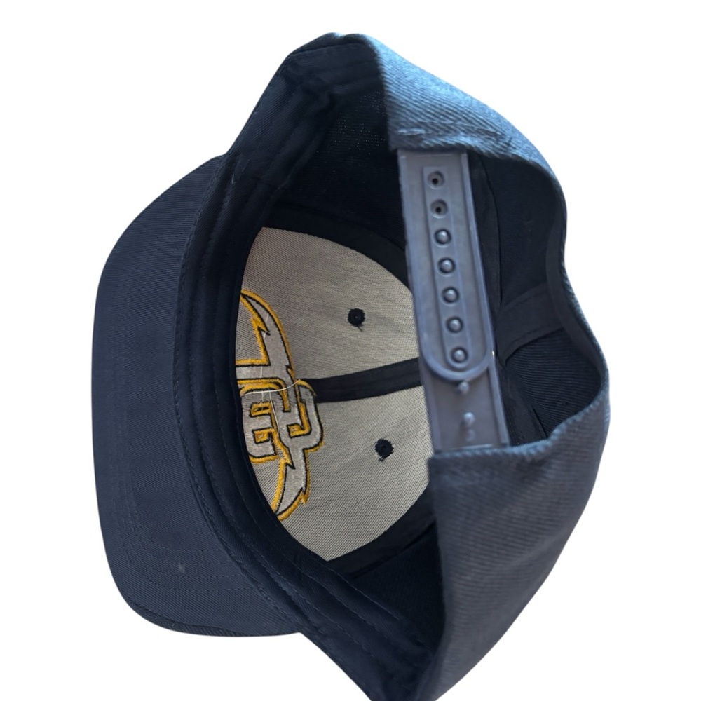 Chargers hat San Diego padres hat Black Snapback Hat with custom hat pin new hat - Picture 3 of 3